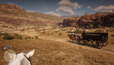 Image du mod Army Overhaul pour Red Dead Redemption 2 montrant un chariot. (Source de l'image : tom2877777 - Nexus Mods)