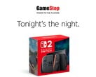 Bannière de lancement à minuit de la Nintendo Switch 2 chez GameStop (Image source : GameStop)
