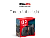 Bannière de lancement à minuit de la Nintendo Switch 2 chez GameStop (Image source : GameStop)