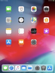 Système d'exploitation de l'Apple iPad Mini 5 2019 : iOS 12.2.