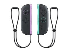Les nouvelles manettes Joy-Con 2 violet clair et vert clair sortent le 12 février. (Source de l'image : Nintendo)