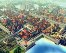 Une image représentant une ville et plusieurs bâtiments dans « Kingdoms and Castles ».