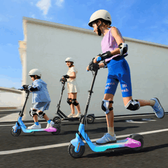 La série Navee K100 est équipée d'un écran LED de 4 pouces (Image source : Navee)