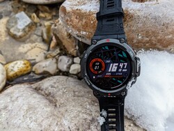 Examiné : Amazfit T-Rex 2. Appareil de test fourni par Amazfit Allemagne.