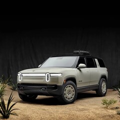 La R1T électrique Limited Edition California Dune (Image source : Rivian)