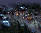 Une image représentant une ville dans « Surviving the Aftermath », actuellement à -70 % sur Steam.