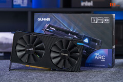 L'A380 est plus lent que la GeForce GTX 1650 dans les jeux (Image source : GUNNIR)