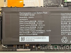 Informations sur la batterie
