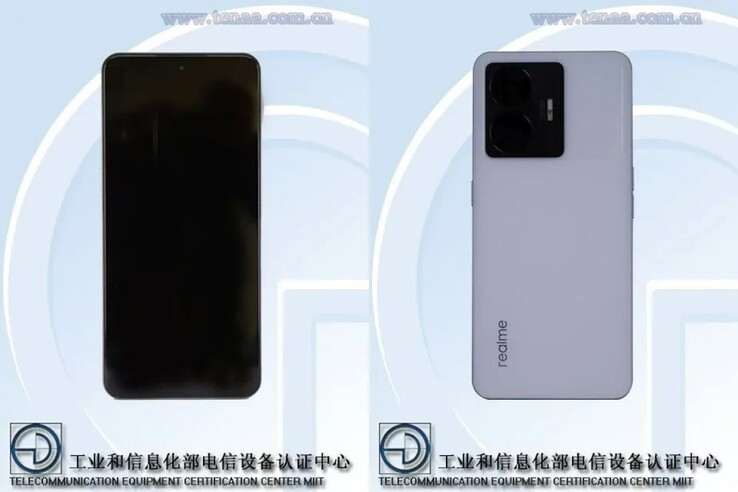 Le Realme RMX3706...