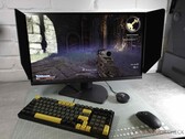 L'image montre une photo du moniteur de jeu KTC25M1 équipé d'une dalle TN à 400 Hz.