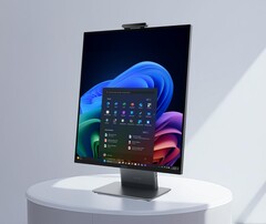 Le PC Lenovo ThinkCentre X AIO est équipé de puissantes puces Panther Lake et d'un format ultra-compact. (Source de l'image : Lenovo)