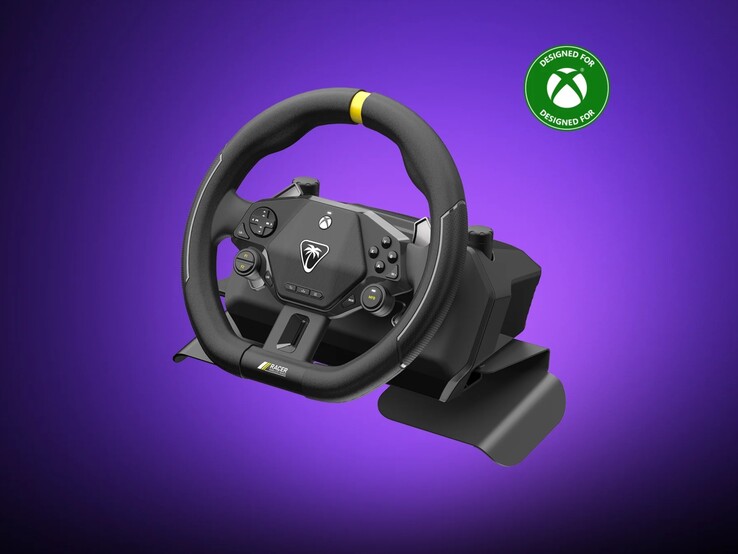 Volant de course sans fil Turtle Beach Racer. (Source de l'image : Turtle Beach)