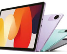 Le Redmi Pad SE dans ses trois couleurs présumées de lancement. (Source de l'image : Kimovil)