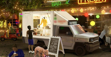 L'IMV 0 peut apparemment être converti en food truck. (Source de l'image : Toyota)