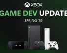 Bannière Xbox Game Dev Update pour le prochain salon de Microsoft.