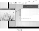 La méthode de Microsoft pour permettre l'émulation de l'entrée tactile sur un écran non tactile (Source : Patent Scope).