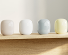 Le Nest Wifi Pro de Google est disponible en quatre couleurs. (Image source : Google)