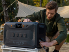 La centrale électrique portable Bluetti Apex 300 a une puissance maximale de 3 840 W (Source : Bluetti)
