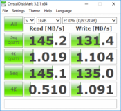 HP Pavilion Gaming 15t - CrystalDiskMark 5.2.1 (HDD).