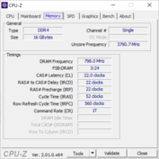 Mémoire CPU-Z