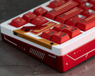 Clavier gaming Chilkey Slice68 HE rouge vu de l'arrière