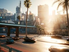 Night City dans Cyberpunk 2077. (Source de l&#039;image : Steam)