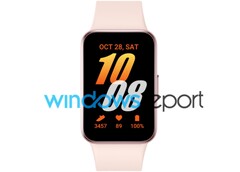 Le Galaxy Fit3 dispose d'un écran beaucoup plus grand que son prédécesseur. (Source de l'image : Windows Report)