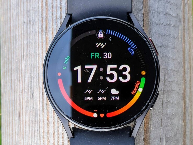 Le boîtier de la Samsung Galaxy Watch5 est en aluminium