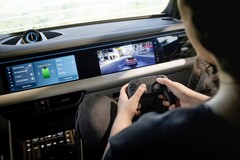 Jouer dans le nouveau SUV électrique Porsche Macan 2026 (Source : Porsche)