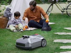 Le robot tondeuse tout-en-un LawnMeister d&#039;Heisenberg fait l&#039;objet d&#039;un crowdfunding. (Image source : Heisenberg)