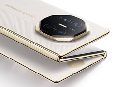 Le Mate XTs de Huawei semble être légèrement plus fin que le modèle de l&#039;année dernière. (Source de l&#039;image : Huawei)