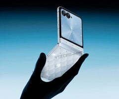 Motorola travaille apparemment sur un téléphone à clapet avec des cristaux Swarovski (Image source : Ytechb)