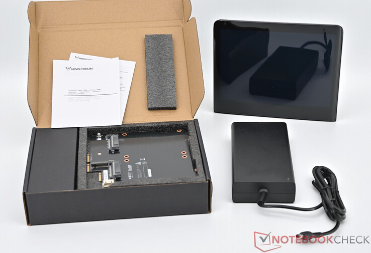 Contenu de la livraison du Minisforum N5 Pro
