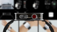 Le rendu conceptuel non officiel du poignet (1) semble être le genre de chose que la société Nothing de Carl Pei imaginerait. (Image source : Gian Luigi Singh - édité)