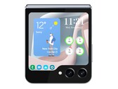 L'écran de couverture du Galaxy Z Flip5 devrait fonctionner en 720p, ce qui représente une amélioration considérable par rapport à l'écran équivalent du Galaxy Z Flip4. (Source de l'image : @UniverseIce)