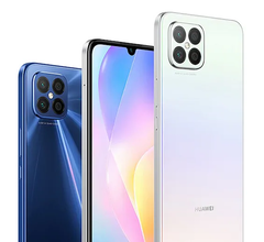 Le Huawei Nova 8 SE ressemble à une autre série de smartphones récemment sortie. (Source de l'image : Huawei)
