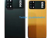 Le POCO M4 5G vu de dos. (Image source : @yabhishekhd)