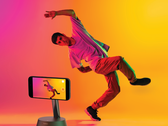 Le Stand Pro pour iPhone à suivi automatique de Belkin est le premier accessoire DockKit au monde. (Source de l'image : Belkin)