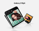 Le Galaxy Z Flip5 sera doté d'un écran de couverture plus pratique que les modèles précédents. (Source de l'image : MySmartPrice)