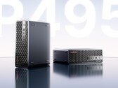 L'image montre le mini-PC minisforum MS-S1, qui ne mesure que 3,5 L de volume et intègre l’APU Gorgon Halo le plus performant 