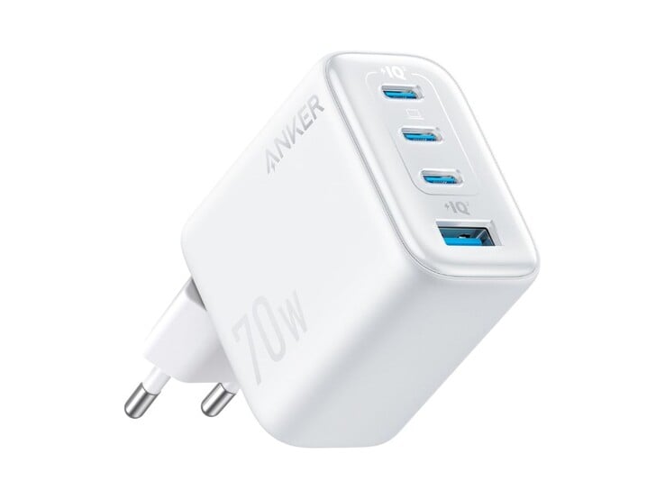 Le chargeur Zolo d'Anker (70W, 4 ports). (Source de l'image : Anker)