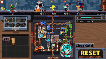 Une image montrant le gameplay de Clockwork Cleanup. (Source de l'image : Steam)