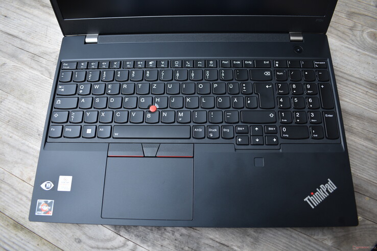 ThinkPad P15v G3 : Zone du clavier