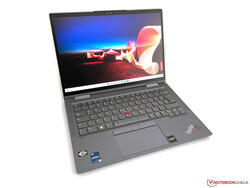 En examen : Lenovo ThinkPad X1 Yoga G7. Appareil de test fourni par Lenovo Allemagne.