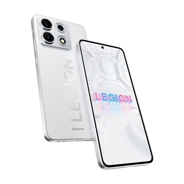 Le Lenovo Legion Y70 (2026) en Ice Soul White.