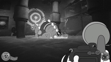 Sur la photo : une capture d'écran du jeu « MOUSE : P.I. For Hire ».