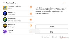 Les programmes utiles peuvent être installés immédiatement
