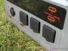 Trois prises de courant de 230 V...