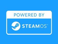 Les appareils fonctionnant sous SteamOS dans leur emballage d'origine porteront le logo Powered by SteamOS. (Source de l'image : Valve