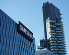 Samsung affirme que sa nouvelle technologie a été développée en partenariat avec Medical AI. Photo : le logo de Samsung sur un bâtiment. (Source de l'image : Babak Habibi on Unsplash)